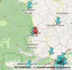 Mappa Via Campo di Maio, 83010 Summonte AV, Italia (3.8505)