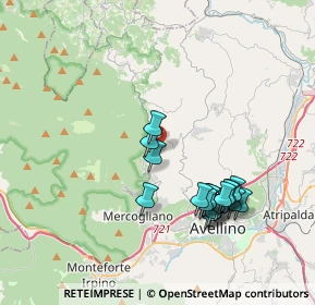 Mappa Via Campo di Maio, 83010 Summonte AV, Italia (3.98944)