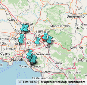 Mappa C. Comm.le Vulcano Buono, 80035 Nola NA, Italia (15.605)