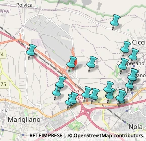 Mappa C. Comm.le Vulcano Buono, 80035 Nola NA, Italia (2.5)