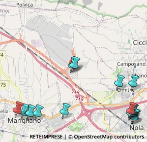 Mappa C. Comm.le Vulcano Buono, 80035 Nola NA, Italia (3.41438)