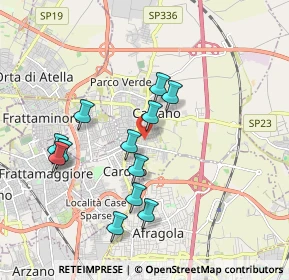 Mappa Via Bellini, 80023 Caivano NA, Italia (1.8775)