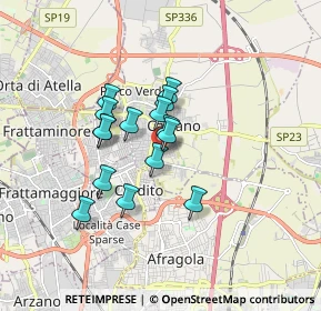 Mappa Via Bellini, 80023 Caivano NA, Italia (1.32733)