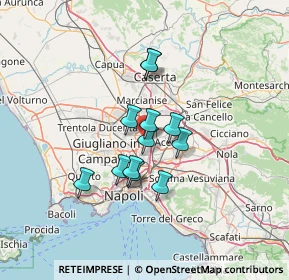Mappa Via Bellini, 80023 Caivano NA, Italia (10.0825)