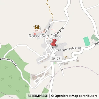 Mappa Via Mattina, 12A, 83050 Rocca San Felice, Avellino (Campania)