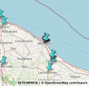 Mappa Via Ricciotti, 70043 Monopoli BA, Italia (19.78538)