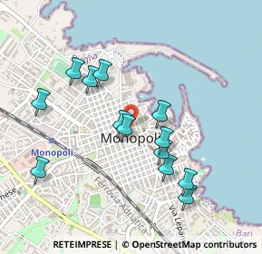 Mappa Via Ricciotti, 70043 Monopoli BA, Italia (0.48308)