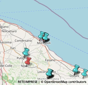 Mappa Via Insanguine, 70043 Monopoli BA, Italia (20.142)