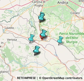 Mappa SP232, 76014 Spinazzola BT, Italia (10.92857)