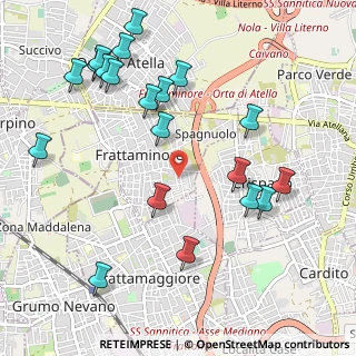 Mappa Via Neruda, 80020 Frattaminore NA, Italia (1.2865)