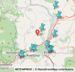 Mappa 40.953038, 83010 Grottolella AV, Italia (4.61455)