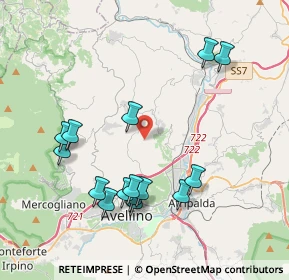 Mappa 40.953038, 83010 Grottolella AV, Italia (4.44067)