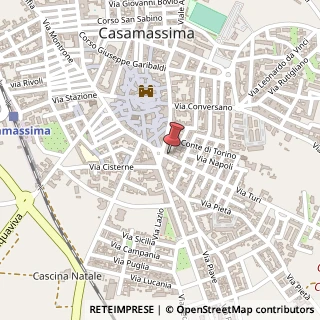 Mappa Via Turi, 10, 70010 Casamassima, Bari (Puglia)