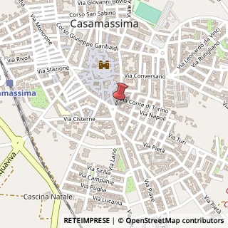 Mappa Corso Garibaldi, 194, 70010 Casamassima, Bari (Puglia)