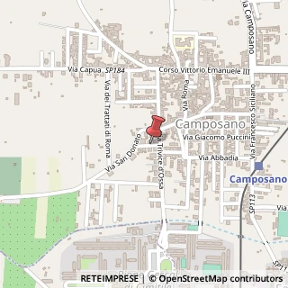 Mappa Via Principe Antonio De Curtis,  7, 80030 Camposano, Napoli (Campania)