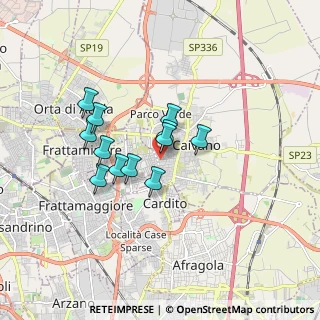 Mappa Via Libertini, 80023 Caivano NA, Italia (1.40167)
