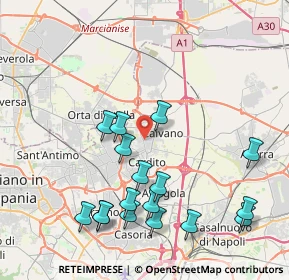 Mappa Via Libertini, 80023 Caivano NA, Italia (4.73294)