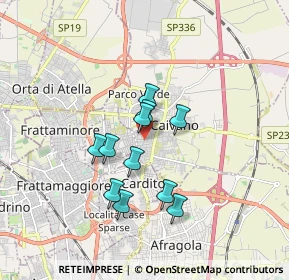 Mappa Via Giuseppe Garibaldi, 80023 Caivano NA, Italia (1.43727)