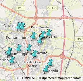 Mappa Via Giuseppe Garibaldi, 80023 Caivano NA, Italia (2.37467)