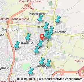 Mappa Via Giuseppe Garibaldi, 80023 Caivano NA, Italia (0.86538)