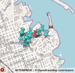 Mappa Largo Giuseppe Garibaldi, 70043 Monopoli BA, Italia (0.167)