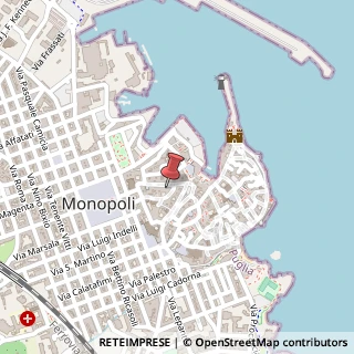 Mappa Via Giuseppe Garibaldi, 27, 70043 Monopoli, Bari (Puglia)