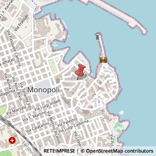 Mappa Via Giuseppe Garibaldi, 62, 70043 Monopoli, Bari (Puglia)