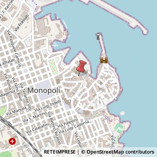 Mappa Via Amalfitana, 4, 70043 Monopoli, Bari (Puglia)