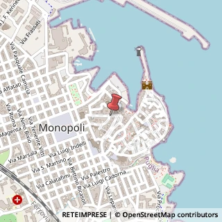 Mappa Via Giuseppe Garibaldi, 37, 70043 Monopoli, Bari (Puglia)