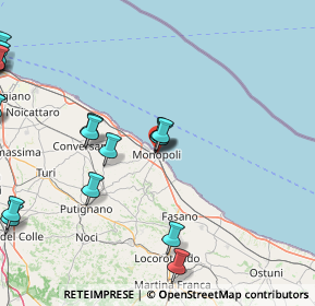 Mappa Largo Giuseppe Garibaldi, 70043 Monopoli BA, Italia (26.5625)