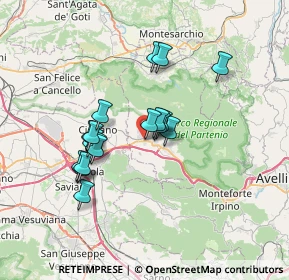 Mappa SP133, 83020 Sperone AV, Italia (6.15111)