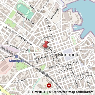 Mappa Piazza San Antonio, 7, 70043 Monopoli, Bari (Puglia)