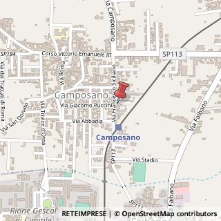 Mappa Via Francesco Siciliano, 58, 80030 Camposano, Napoli (Campania)