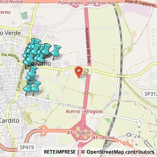 Mappa Via del Cantano, 80023 Caivano NA, Italia (1.418)