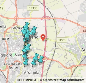 Mappa Via del Cantano, 80023 Caivano NA, Italia (2.01632)