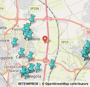 Mappa Via del Cantano, 80023 Caivano NA, Italia (3.01)