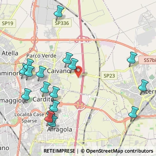 Mappa Via del Cantano, 80023 Caivano NA, Italia (2.86294)