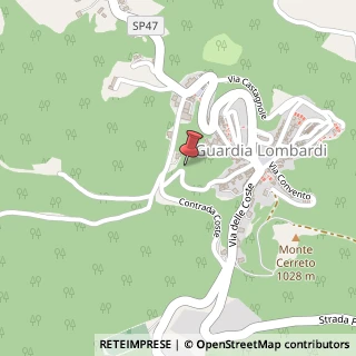 Mappa Via Beveri, 17, 83040 Guardia Lombardi, Avellino (Campania)