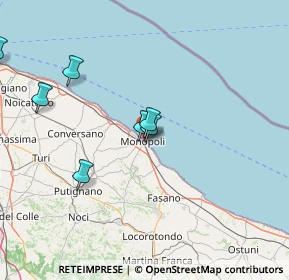 Mappa Largo Cacamece, 70043 Monopoli BA, Italia (39.35231)