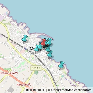 Mappa Via S. Teresa, 70043 Monopoli BA, Italia (0.45538)