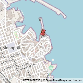 Mappa Via Orazio Comes, 22, 70043 Monopoli, Bari (Puglia)