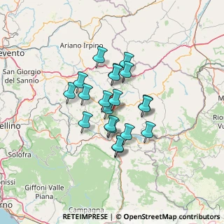 Mappa Piazza Vittoria, 83040 Guardia Lombardi AV, Italia (10.3785)