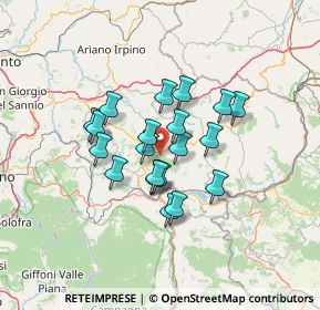 Mappa Contrada, 83040 Guardia Lombardi AV, Italia (10.654)