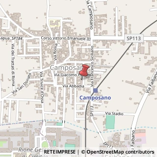 Mappa Via Giordano Bruno, 23, 80030 Camposano, Napoli (Campania)