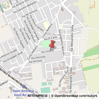 Mappa Via Limone, 29, 81030 Sant'Arpino, Caserta (Campania)