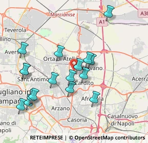 Mappa Via A. Lutrario, 80020 Crispano NA, Italia (4.23235)