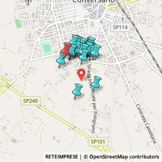 Mappa Viale S. Lorenzo, 70014 Conversano BA, Italia (0.34138)