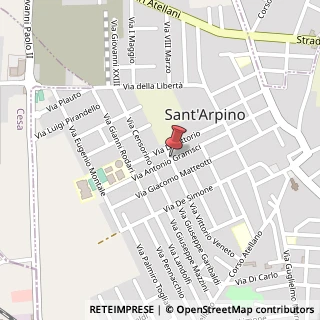 Mappa Via Gramsci,  50, 80024 Sant'Arpino, Caserta (Campania)