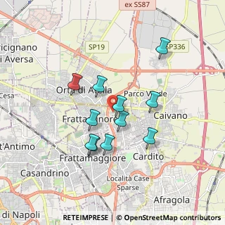 Mappa Via Spagnuolo, 80020 Frattaminore NA, Italia (1.58727)