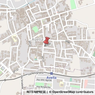 Mappa Via Alcide De Gasperi, 3, 83021 Avella, Avellino (Campania)